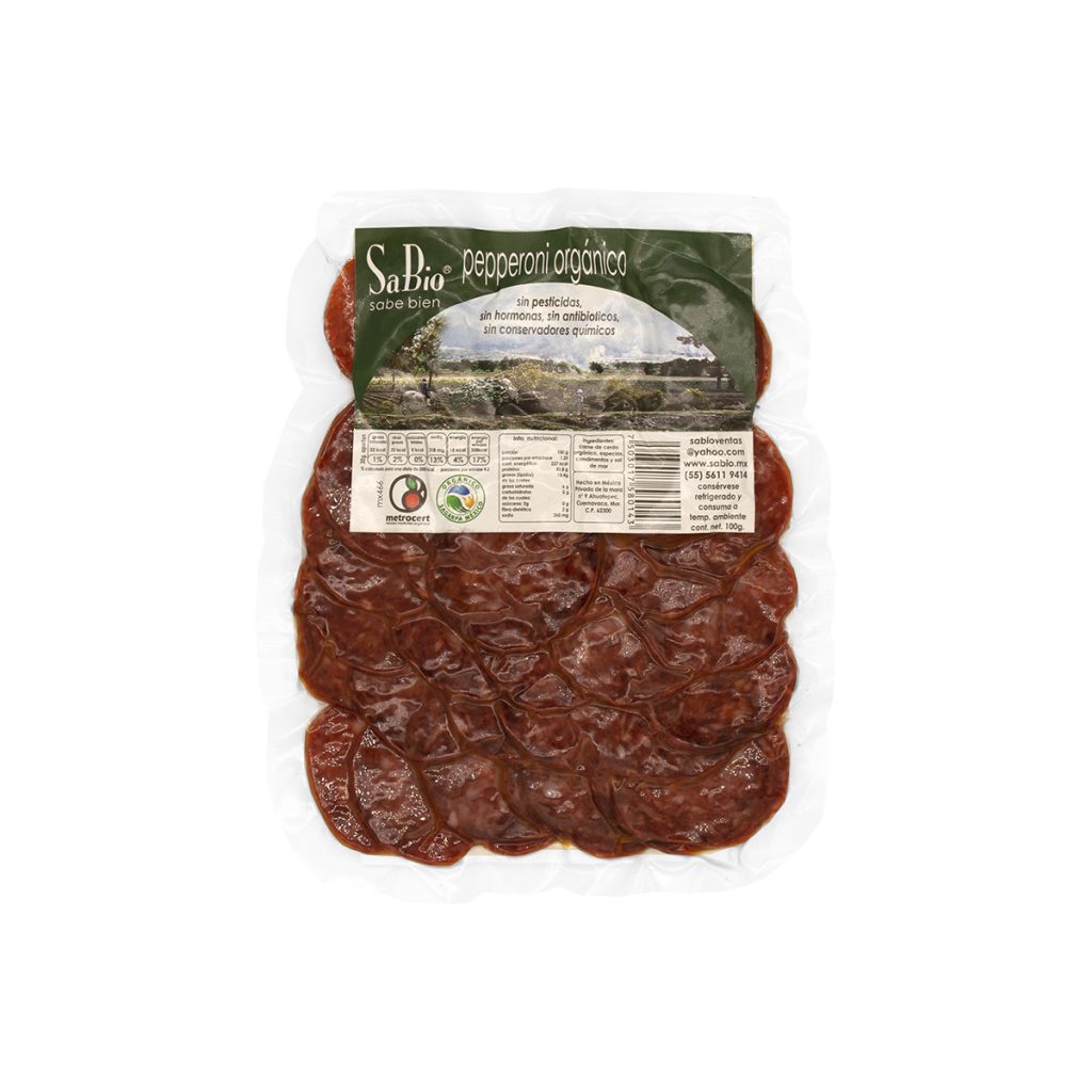 Pepperoni orgánico