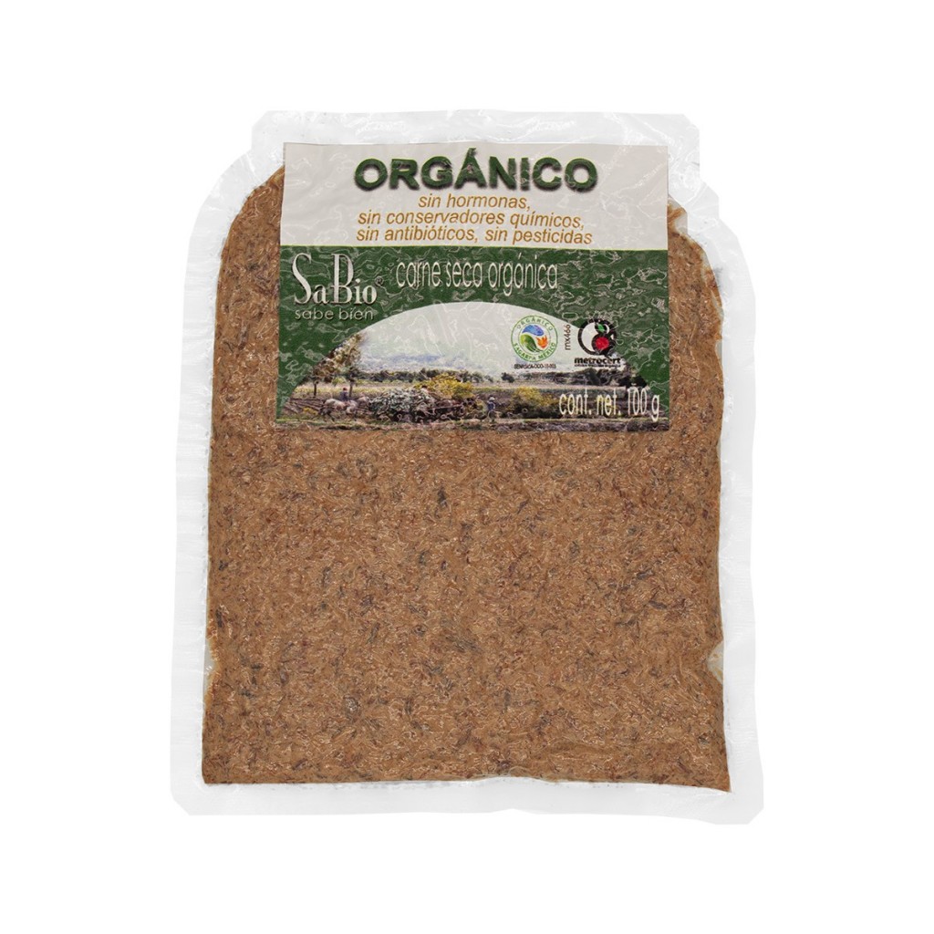 Machaca de cerdo orgánico